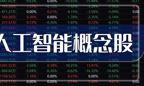 人工智能股票龙头排名(人工智能行业龙头股票)_https://www.gzyhshgzzx.com_郑商所_第1张