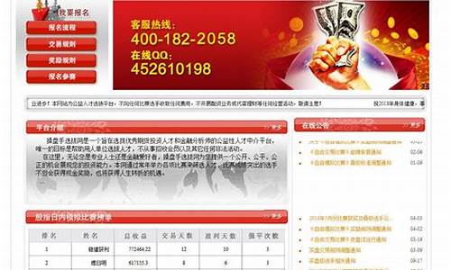 股指期货模拟比赛(股指期货的模拟盘)_https://www.gzyhshgzzx.com_广期所_第1张